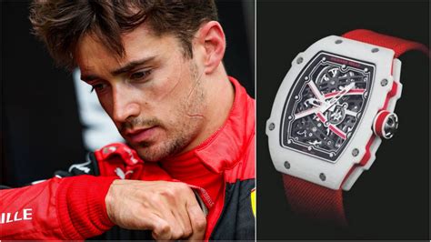 stolen richard mille watch|charles leclerc watch stolen.